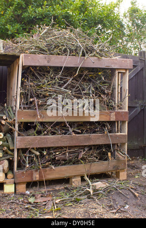 Hausgemachte anzünden - vollen Lagern Stockfoto