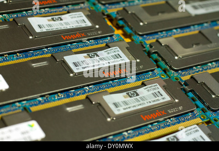 HP Computer RAM Stockfoto