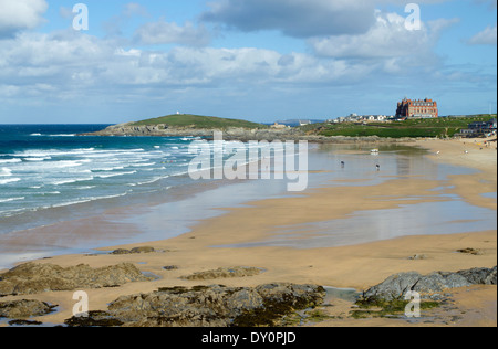 Fistral Strand in Newquay, Cornwall UK. Stockfoto