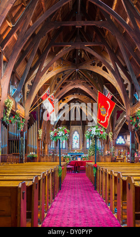 Alten St. Pauls Kirche oder Kathedrale, Wellington, Neuseeland Stockfoto