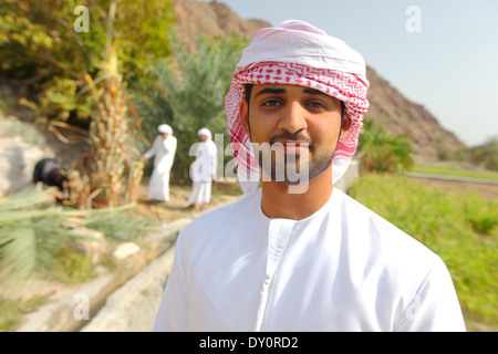 Harrah, Dorf, Bauernhof, Landwirtschaft, Ras al-Khaimah, Vereinigte Arabische Emirate Stockfoto