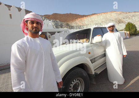 Harrah, Dorf, Bauernhof, Landwirtschaft, Ras al-Khaimah, Vereinigte Arabische Emirate Stockfoto