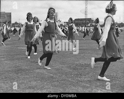 St. Patricks Day Pageant, 03.11.1939, von Sam Hood Stockfoto