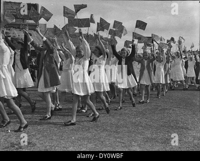 St. Patricks Day Pageant, 03.11.1939, von Sam Hood Stockfoto