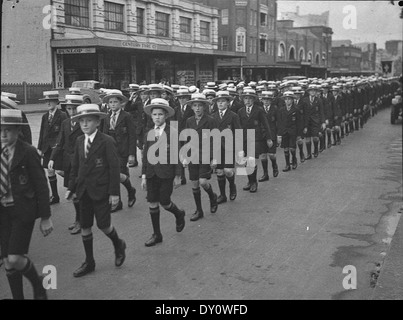 St. Patricks Day Pageant, 03.11.1939, von Sam Hood Stockfoto