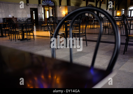 Das Innere des Chalet Mont-Royal in Montreal, QC. Stockfoto