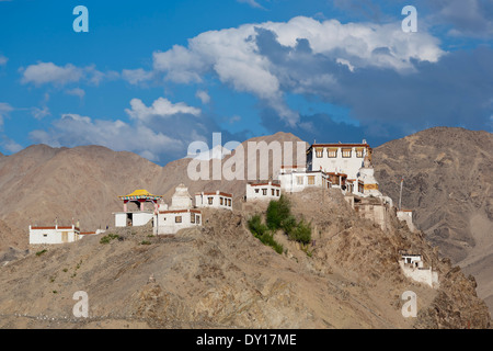 Stakna Gompa, Stakna, Ladakh, Indien Stockfoto