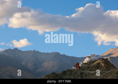 Leh, Ladakh, Indien, Südasien. Tsemos Gompa Stockfoto