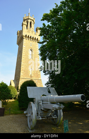 Guernsey, Victoria Tower, St. Peter Port, Guernsey, Channel Islands Stockfoto
