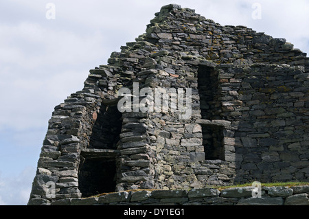 Dun (Dun Chàlabhaigh) Carloway Broch, Isle of Lewis, Western Isles, Schottland, UK Stockfoto