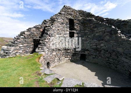 Dun (Dun Chàlabhaigh) Carloway Broch, Isle of Lewis, Western Isles, Schottland, UK Stockfoto