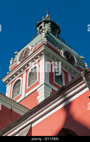 St. Jacobs Kirchturm Stockholm Schweden Stockfoto