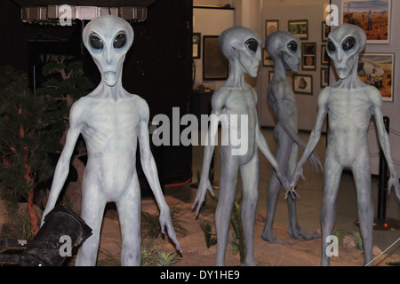 UFO-Museum Aliens, Roswell, New Mexico, USA Stockfoto