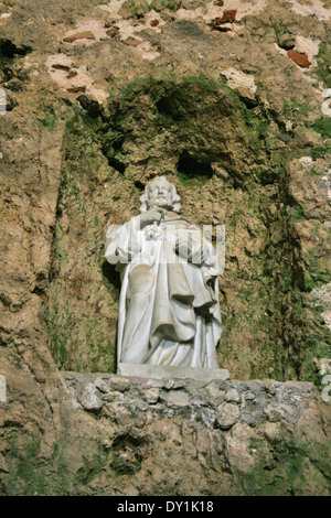 Statue in Church of St Peter in Antakya, Türkei Stockfoto