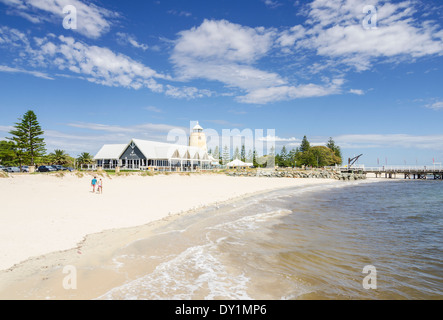 Busselton Strand und Vorland Café, Busselton, Western Australia Stockfoto