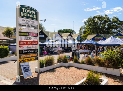 Altstädter Ring Märkte, Margaret River, Western Australia, Australia Stockfoto