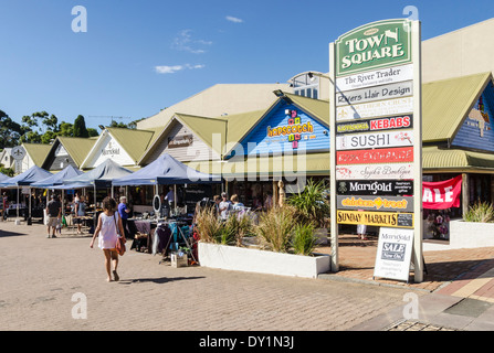 Altstädter Ring Märkte, Margaret River, Western Australia, Australia Stockfoto