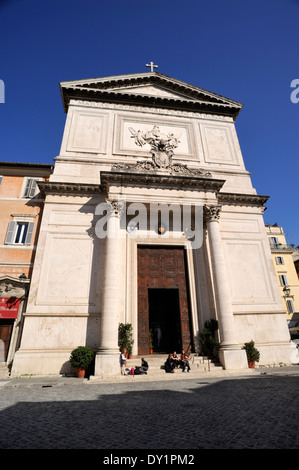 Italien, Rom, Kirche San Salvatore in Lauro Stockfoto