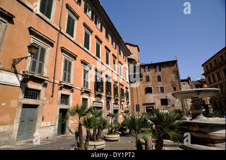 Italien, Rom, jüdisches Ghetto, Piazza delle Cinque Scòle, Palazzo Cenci Stockfoto