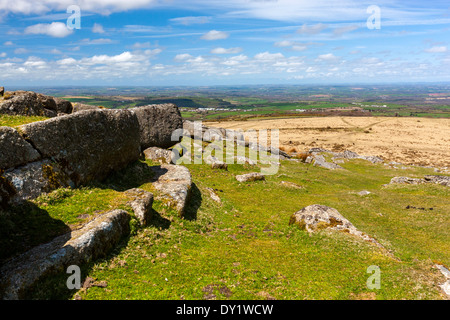 Belstone Common, Dartmoor National Park, Belstone, West Devon, England, UK, Europa. Stockfoto