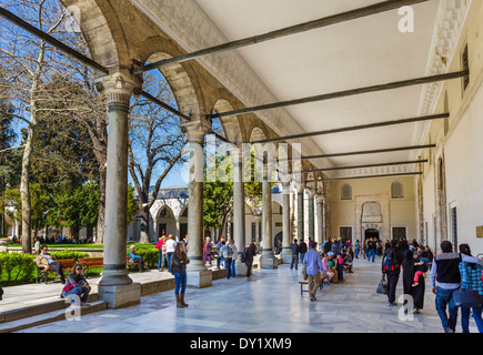 Ehemaligen Pavillon von Mehmet II Gehäuse die kaiserliche Schatzkammer, die dritte Gericht, Topkapi-Palast (Topkapi Sarayi), Istanbul, Türkei Stockfoto