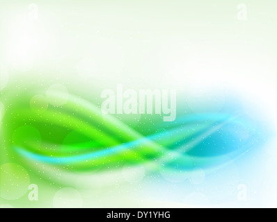 Abstrakte wellige Hintergrundfarbe mit Kreis und Welle Stockfoto
