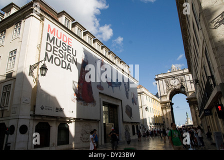 Lissabon, Mude Museu Design Moda Stockfoto