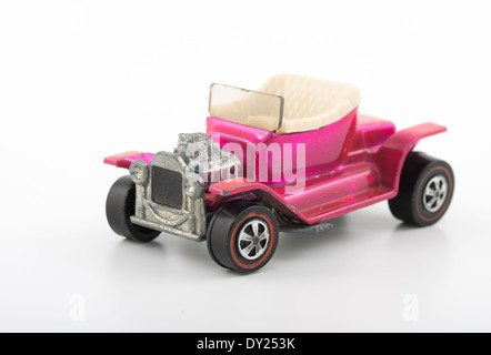 Rosa heißen Heap, Hot Wheels-Druckguss Spielzeugautos von Mattel 1968 mit Spectraflame Lackierung Stockfoto