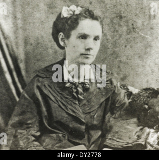 Pauline Mosby, Frau von John Singleton Mosby, um 1870, die Geburt ihres achten Kindes im Jahre 1876 gestorben Stockfoto