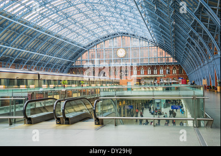Bahnhof St Pancras International Stockfoto