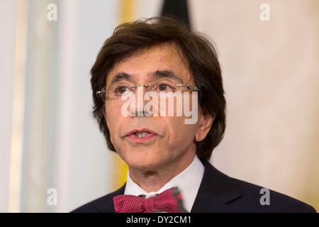 Belgien, Brüssel: König der Belgier, Albert II, kündigt seine Abdankung 2013/07/03 Stockfoto