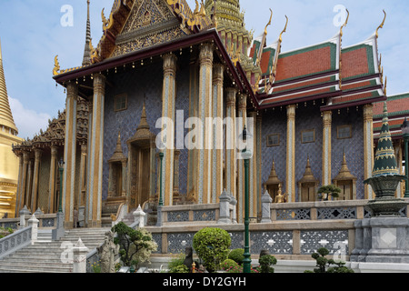 Bangkok, Thailand, Wat Phra Kaeo im Grand Palace Stockfoto