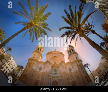 ES - Andalusien: Cadiz Kathedrale Stockfoto