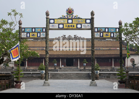Hue, Vietnam, Südostasien. Thai Hoa Palace in der kaiserlichen Stadt Stockfoto
