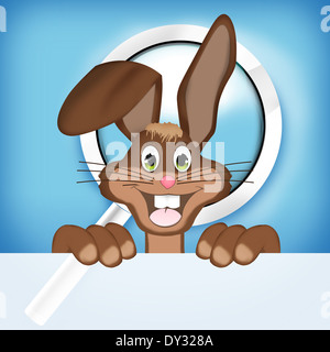 Osterhase Stockfoto