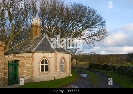 Das Torhaus Lodge at Castle of Mey, Caithness, Schottland, Großbritannien Stockfoto