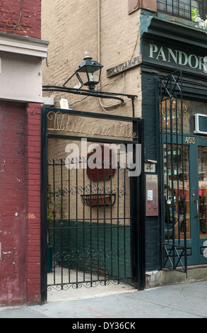 New York, NY Milligan Platz in Greenwich Village Stockfoto