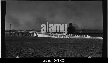 Woodrow Wilson Memorial Bridge, Tag nach der Eröffnung, Jackson, Mississippi, Jan. 1941. Stockfoto