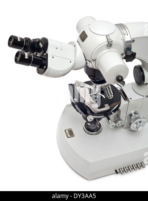 Zeiss Universal Compound Microscope, weitgehend verwendet in den 1980er Jahren in vielen professionellen Labors weltweit. Stockfoto