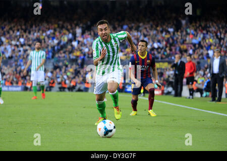 Barcelona, Spanien. 5. April 2014. Nono in der Partie zwischen FC Barcelona und Betis für die Woche 32 der spanischen Liga, gespielt im Camp Nou am 5. April 2014. Foto: Joan Valls/Urbanandsport/Nurphoto. Joan Valls/NurPhoto/ZUMAPRESS.com/Alamy © Live-Nachrichten Stockfoto