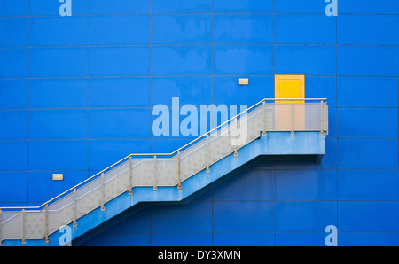 Bunte Treppe Stockfoto