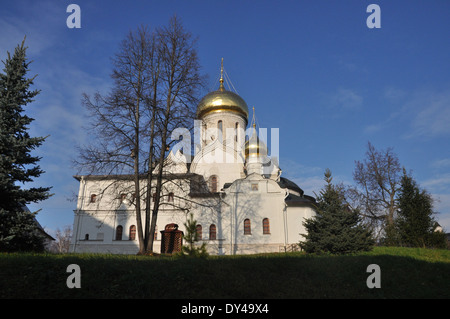 Rozhdestvensky Kathedrale in Savvino-Storozhevsky-Kloster in Swenigorod in Russland Stockfoto