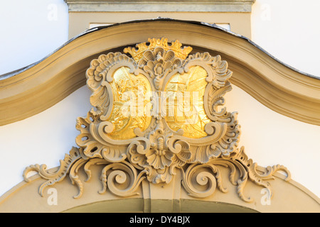 Ein golden royal Detail in Maribor, Slowenien Stockfoto
