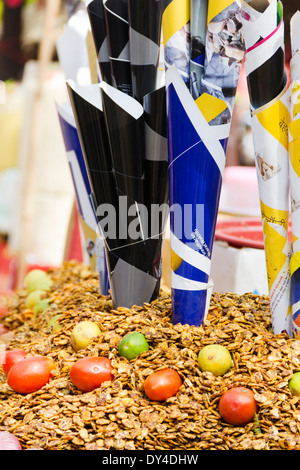 Indische Marktstand Stockfoto