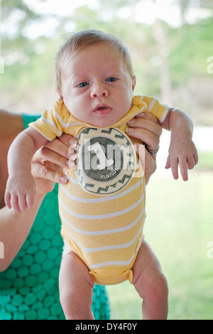 1 Monat altes baby Stockfoto