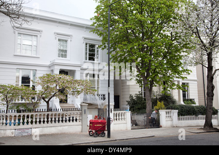 Chepstows Villen in Nottinghill Gate W11 London - UK Stockfoto