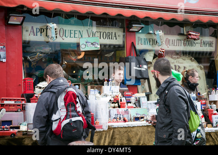 Portobello Road Market in Nottinghill Gate - London W11 - UK Stockfoto