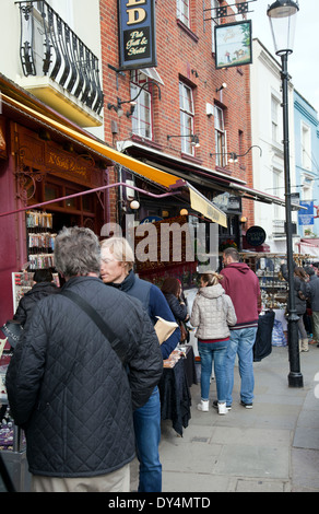 Portobello Road Market in Nottinghill Gate - London W11 - UK Stockfoto