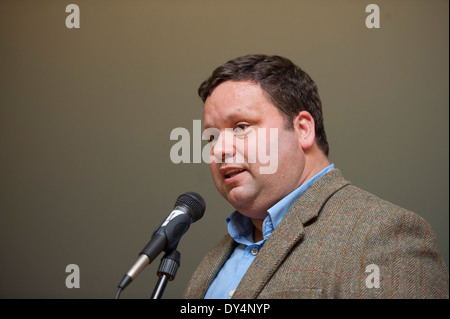 Gewinner des ITV Britain Got Talent britische Tenor Paul Potts. Stockfoto
