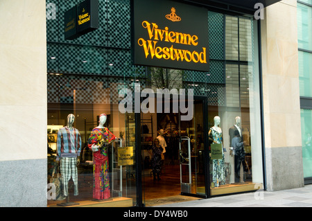 Vivienne Westwood-Shop, St. Davids Centre, Cardiff. Stockfoto